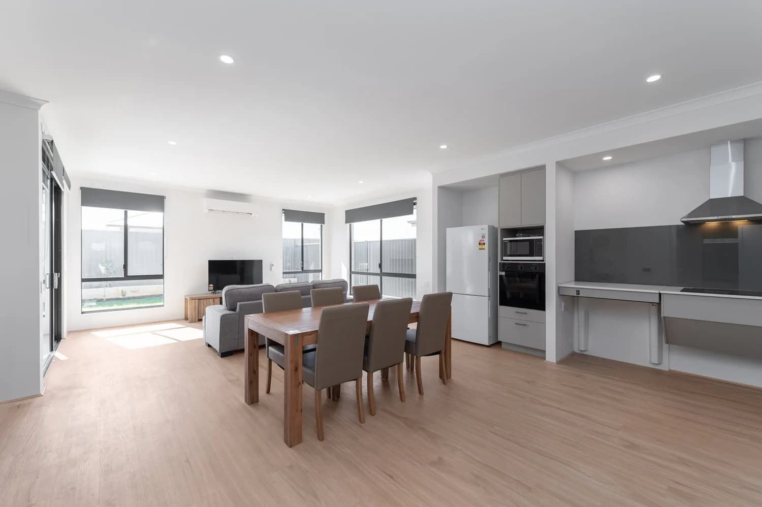 Baldivis open-plan living area