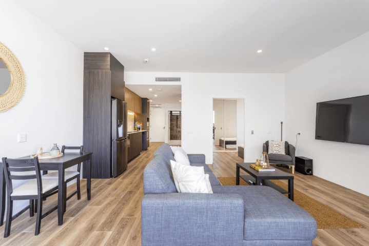 The Milano Leederville dining area