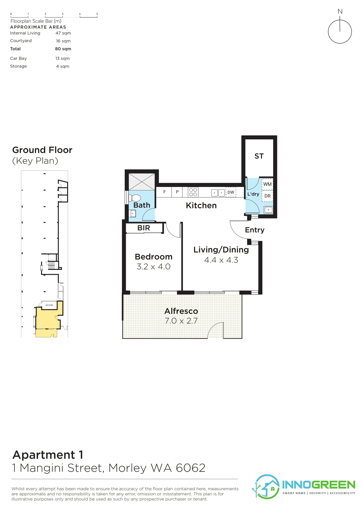 Morley Unit 1 floorplan