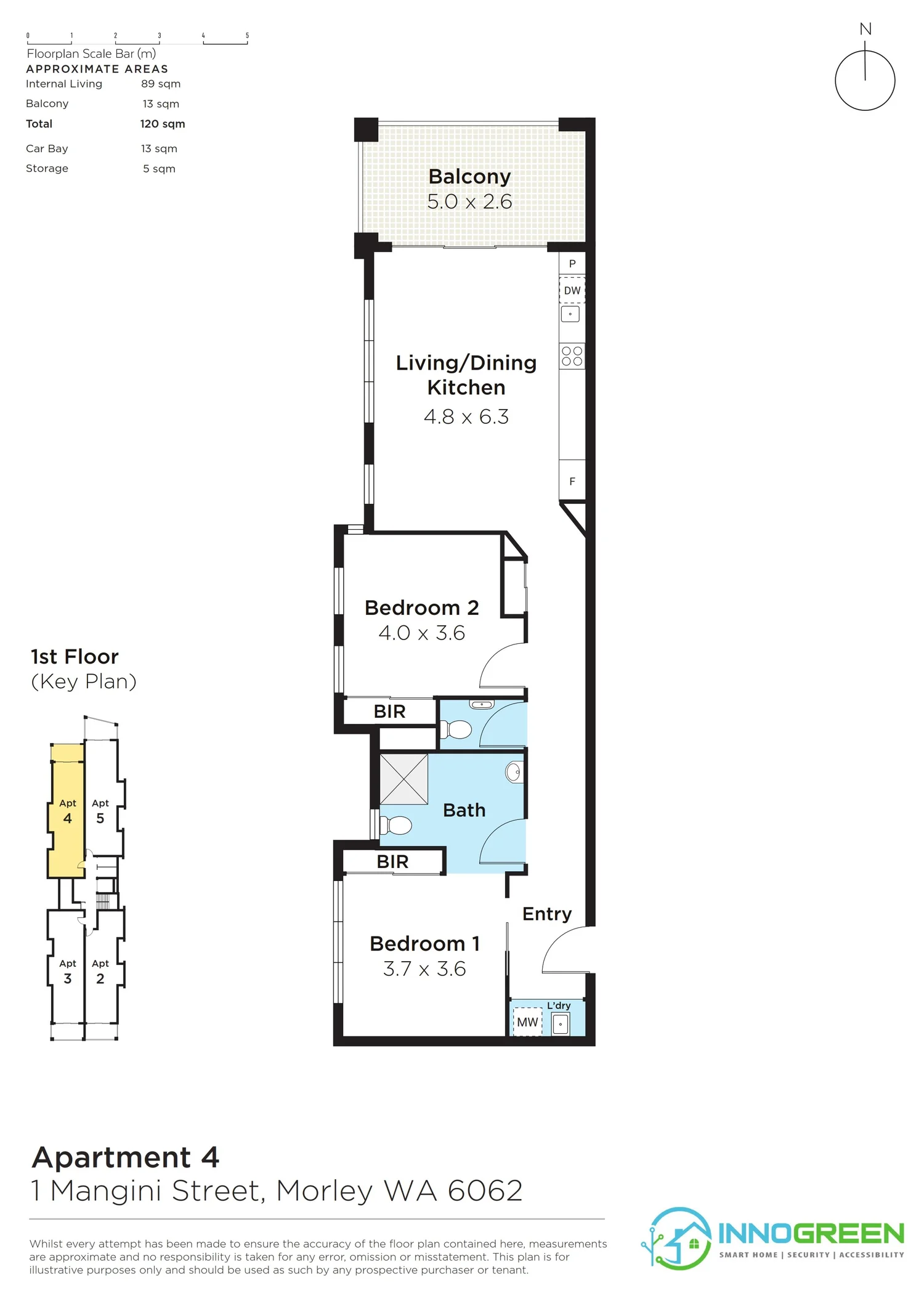 Morley Unit 4 floorplan