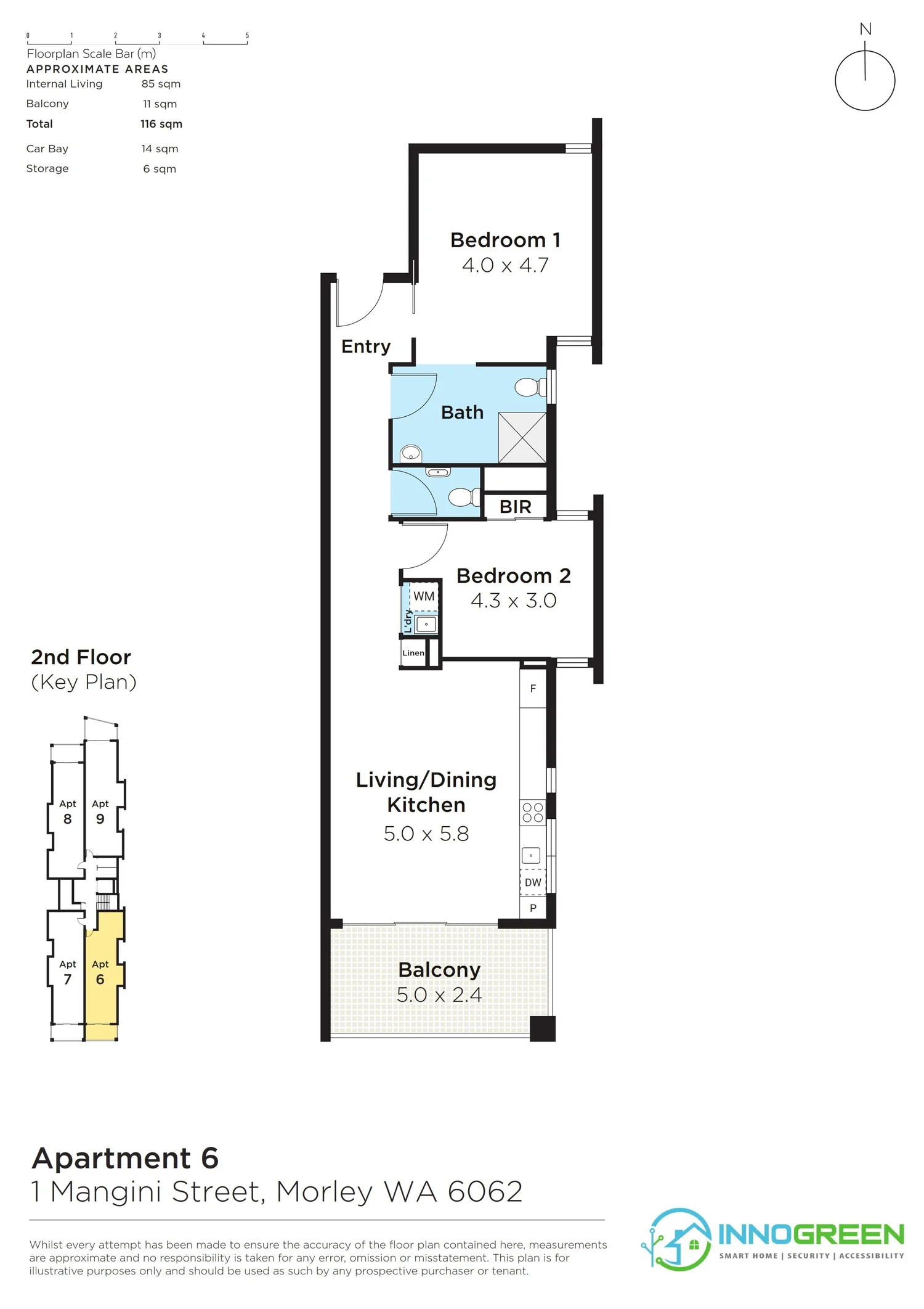 Morley Unit 6 floorplan