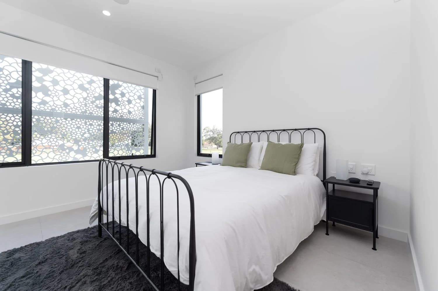 Morley apartment bedroom