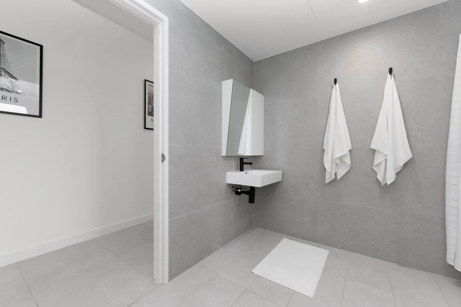 Morley apartment second bathroom