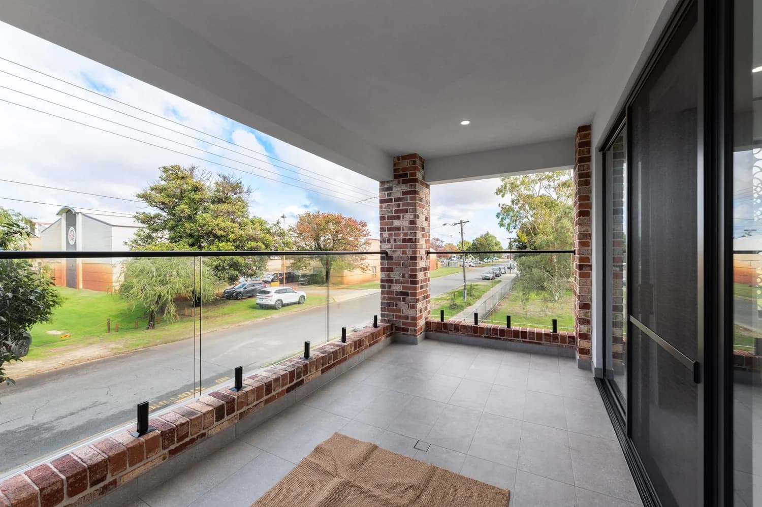 Morley apartment balcony