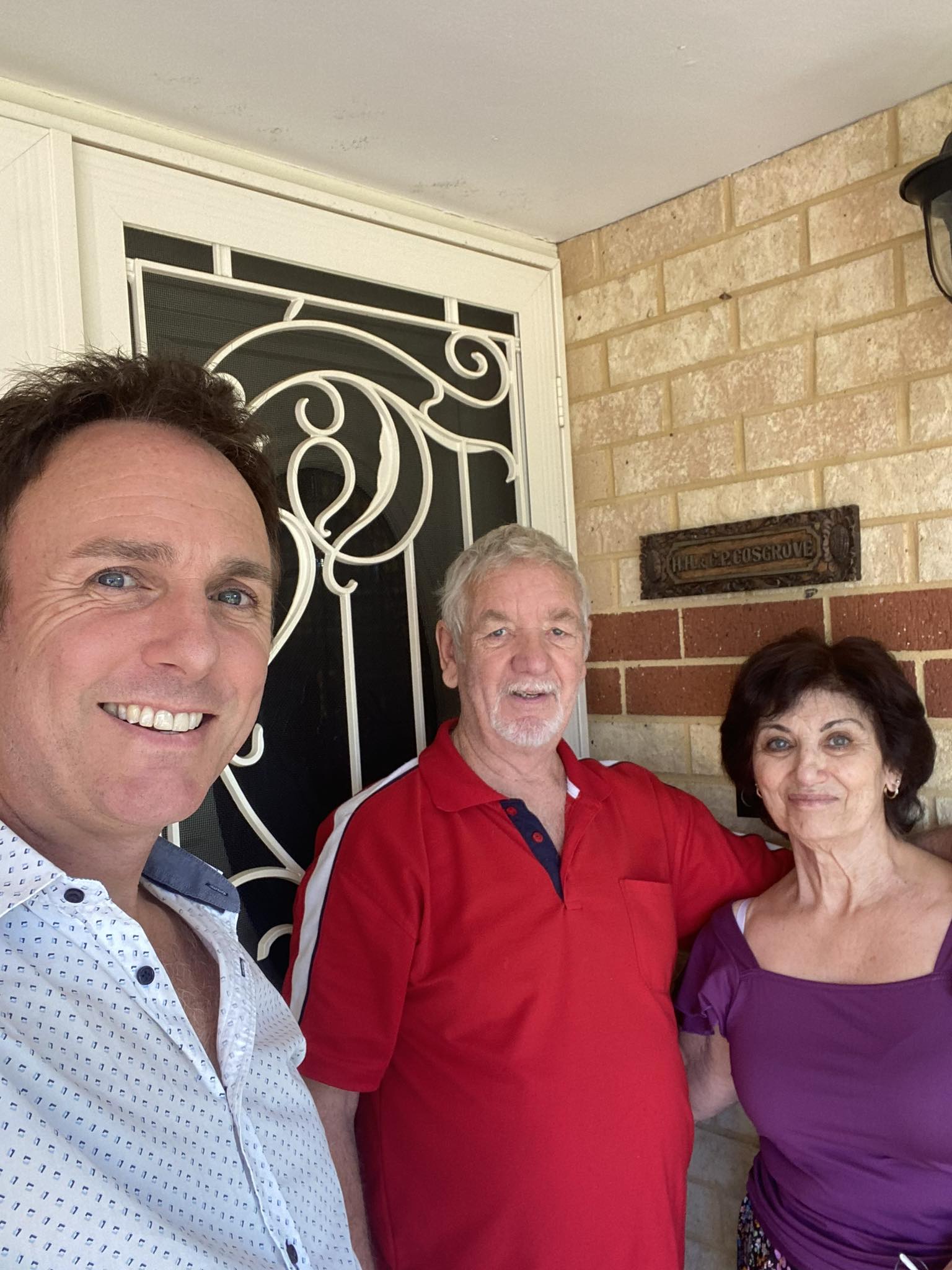 Video doorbell installed for Carmel and Harry