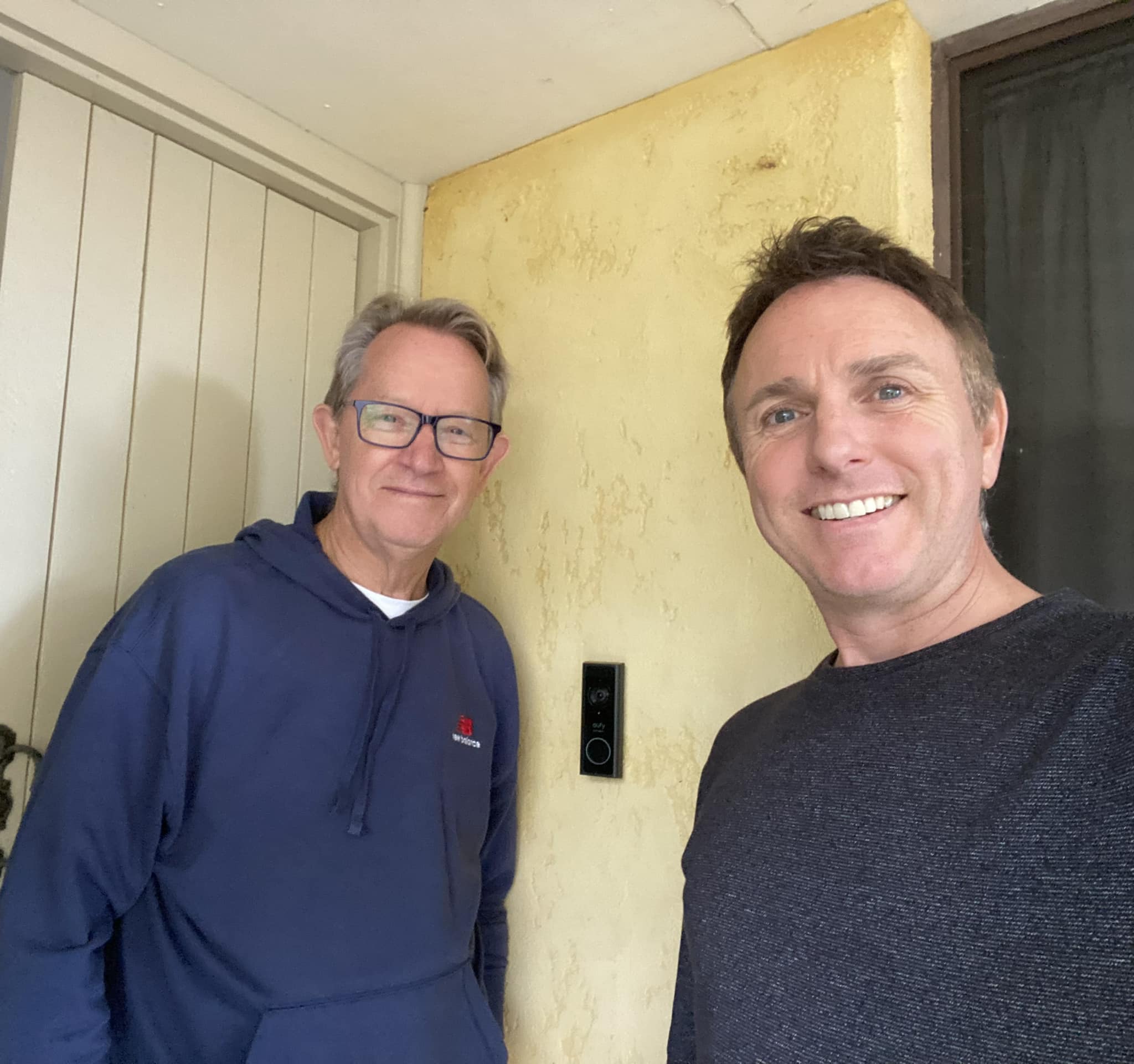 Video doorbell installed for Don