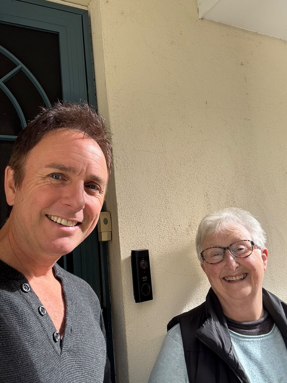 Video doorbell installed for Helen