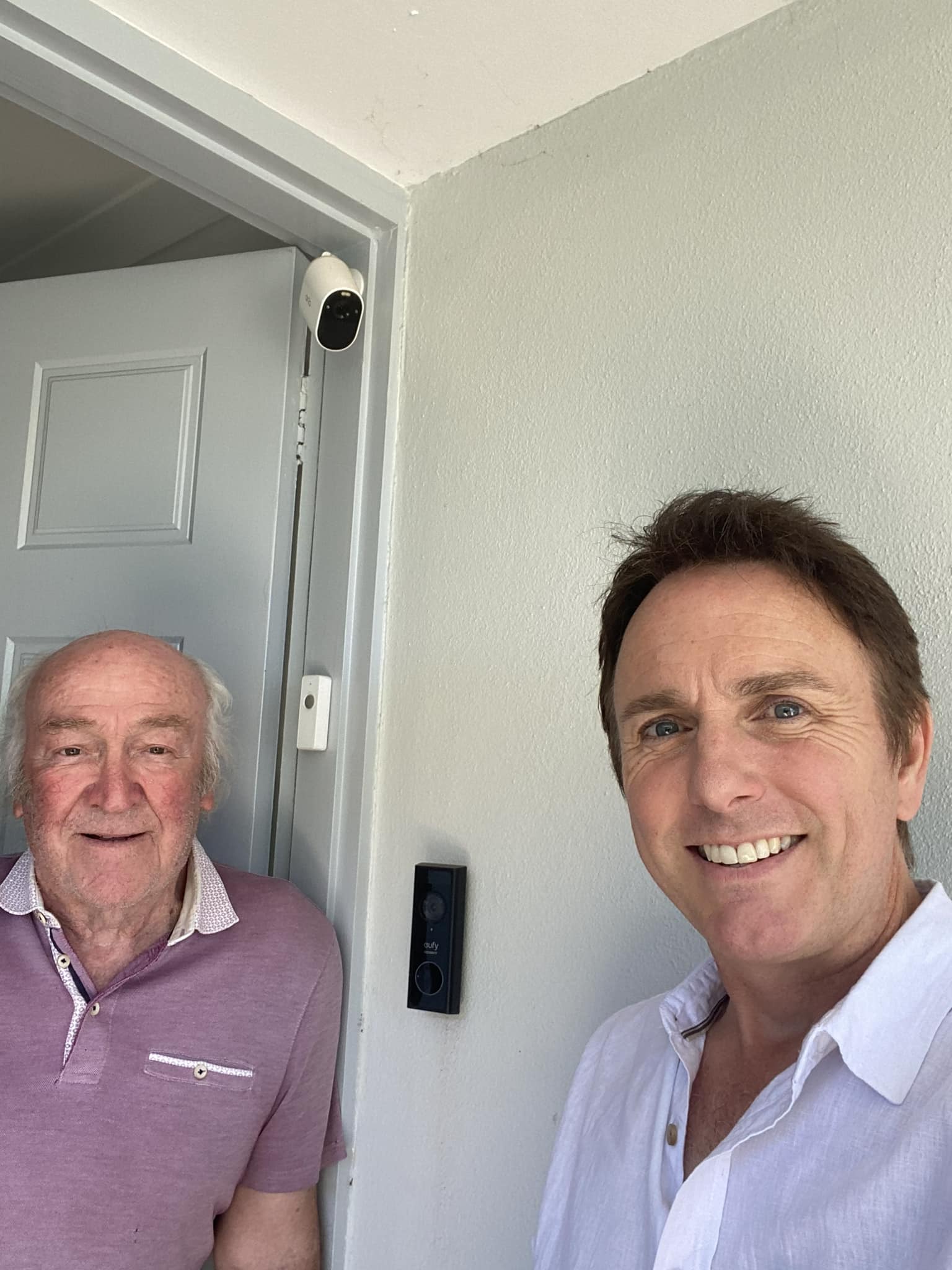 Video doorbell installation for a WA senior