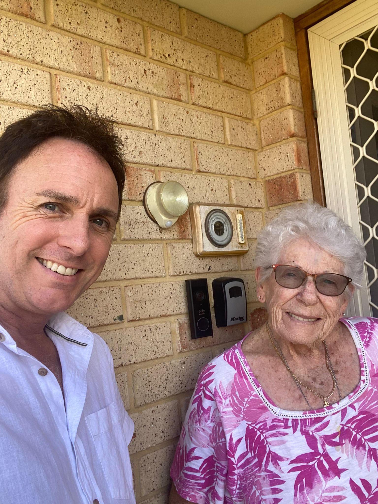 Video doorbell installed for Rene